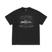Corteiz Reflective Alcatraz T-Shirt New Blank Triple Black