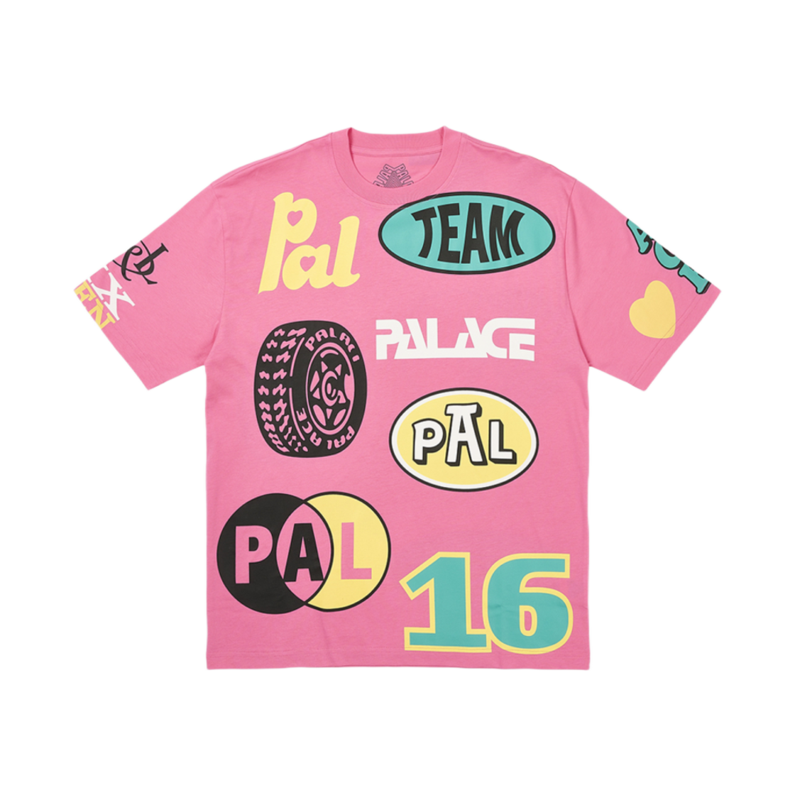 - Palace Fill Up T-Shirt Fruity Pink - 24SS