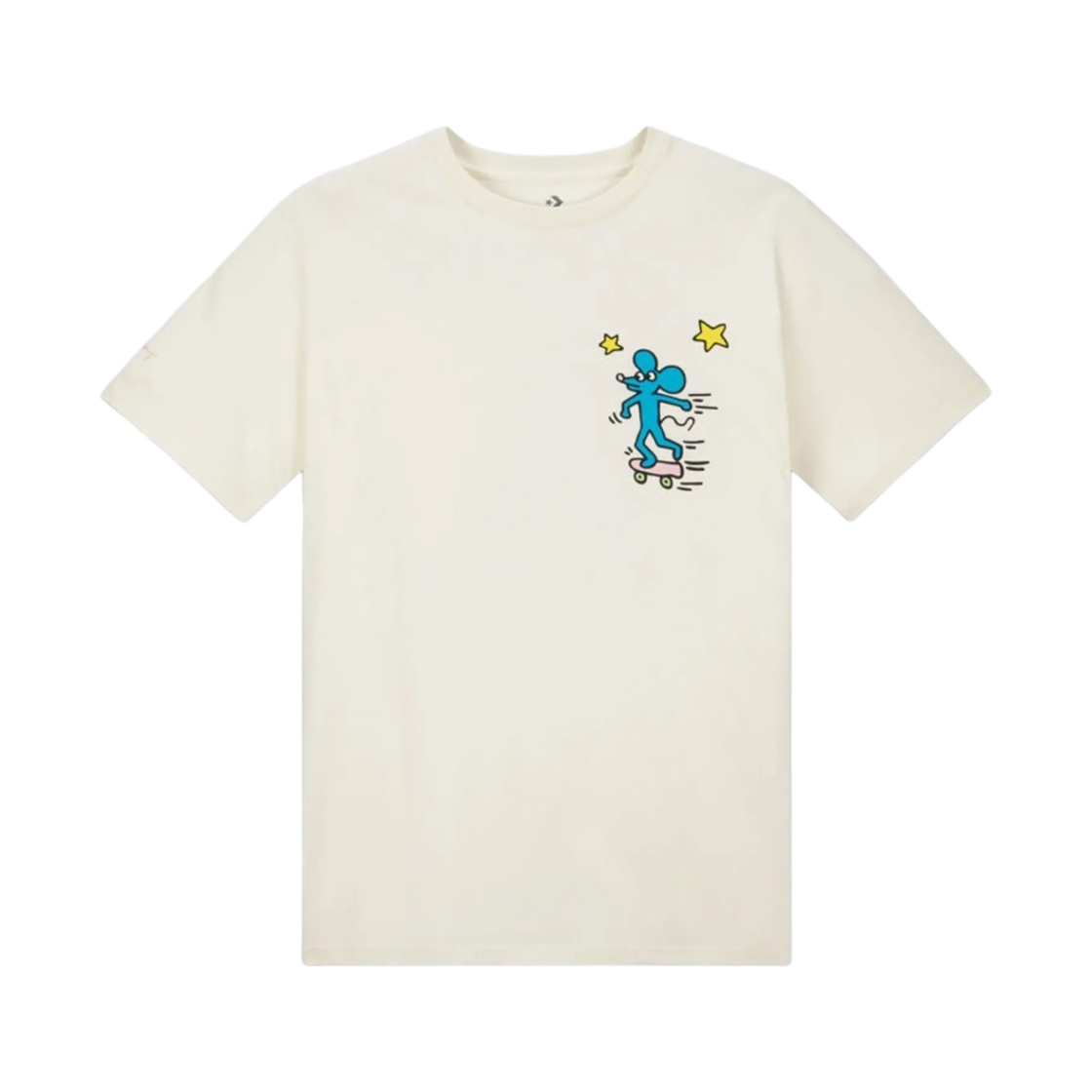 10025062-A01 Converse x Keith Haring Mouse T-Shirt Egret