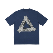 Palace Tri-OG T-Shirt Navy - 24SS