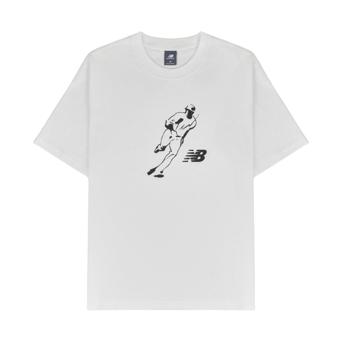 뉴발란스 쇼헤이 오타니 그래픽 티셔츠 화이트(New Balance Shohei Ohtani Graphic T-Shirt White)