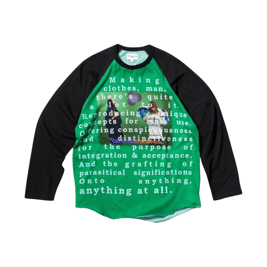 슈프림 x 베르나데트 코퍼레이션 래글런 롱슬리브 탑 그린 - 23SS(Supreme x Bernadette Corporation Raglan L/S Top Green - 23SS) - 1