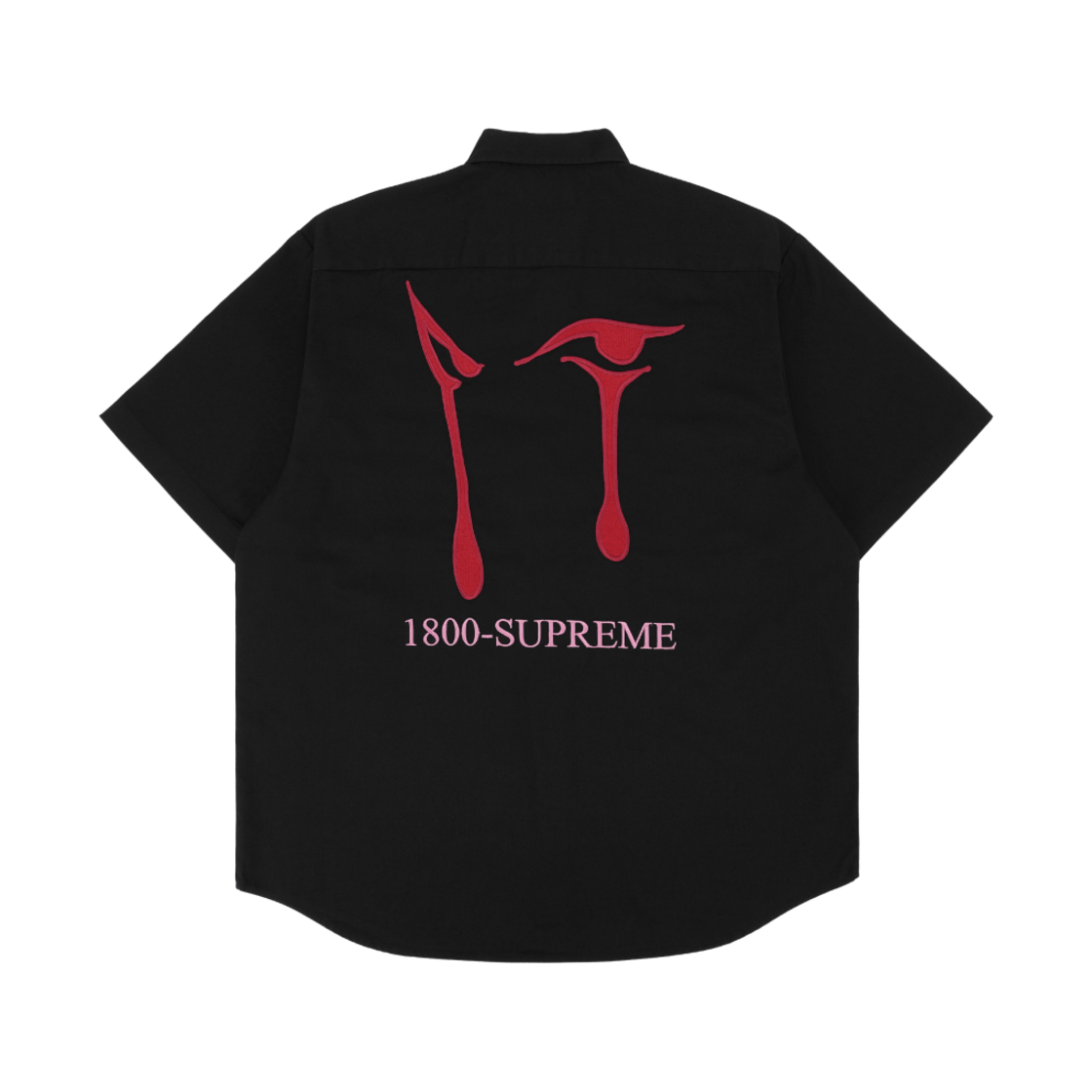슈프림 AOI 아이즈 숏슬리브 워크 셔츠 블랙 - 24FW