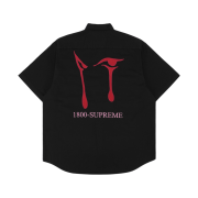 Supreme AOI Eyes S/S Work Shirt Black - 24FW