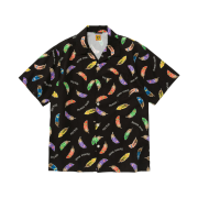 Human Made Feather Aloha Shirt Black