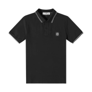 Stone Island 22S18 Polo Shirt Black