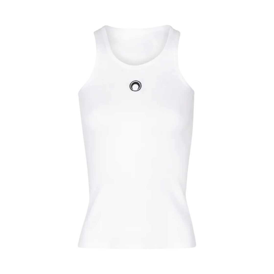 마린 세르 오가닉 코튼 피티드 탱크탑 화이트