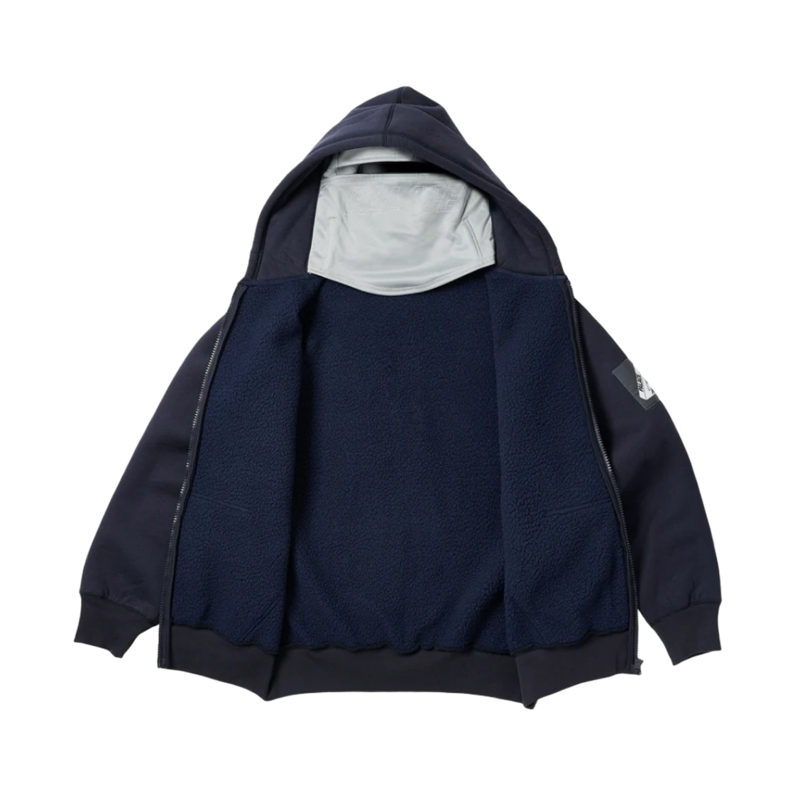팔라스 페이스마스크 셔링 써멀 후드 네이비 - 23SS(Palace Facemask Shearling Thermal Hood Navy - 23SS) - 3