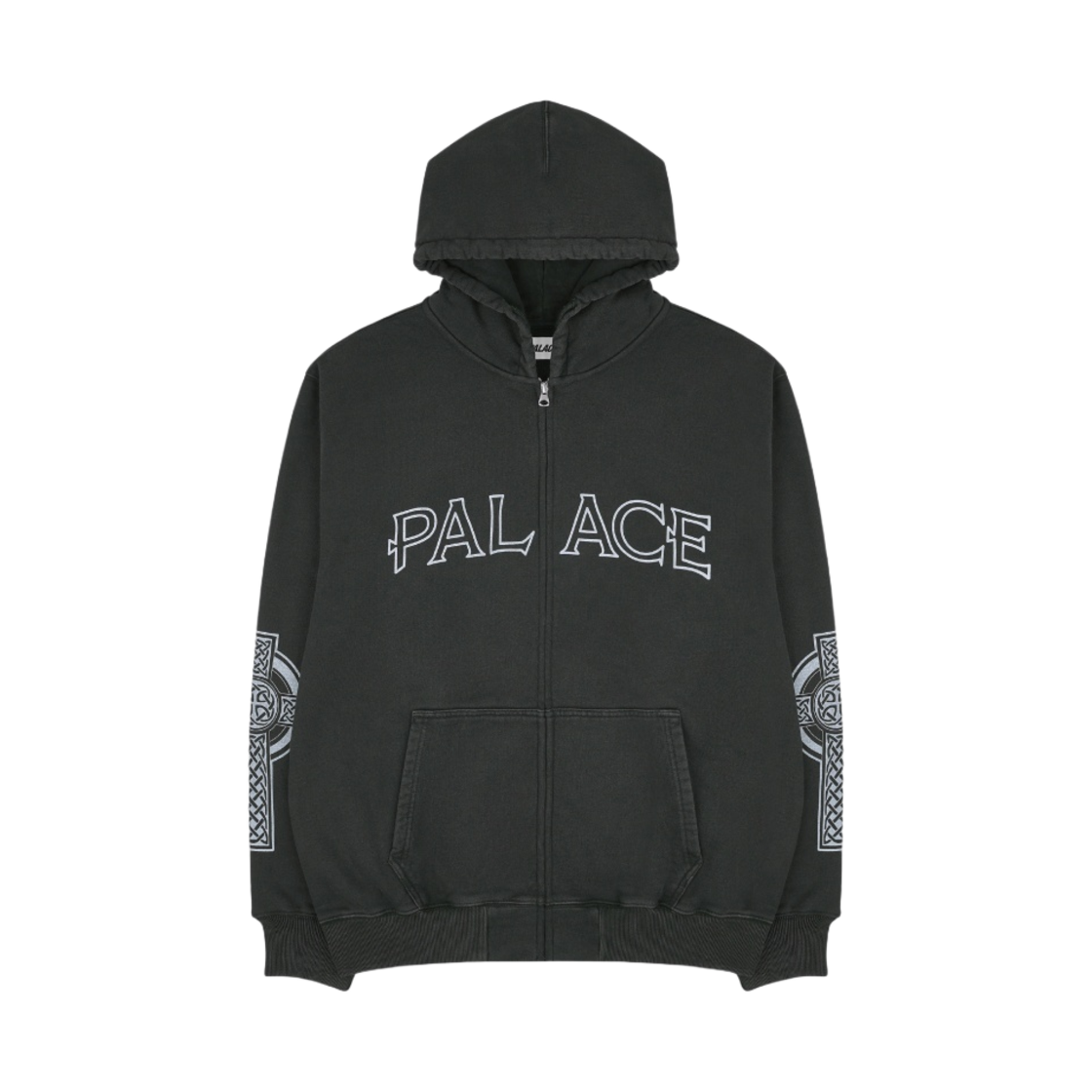 팔라스 셀틱 집업 후드 블랙 - 24FW