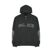 Palace Celtic Zip Hood Black - 24FW