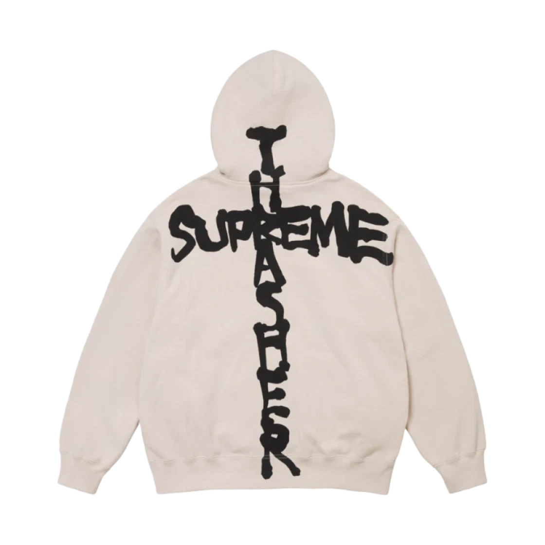 Supreme Supreme x Thrasher Zip Up Hooded Sweatshirt Stone - 24FW · L