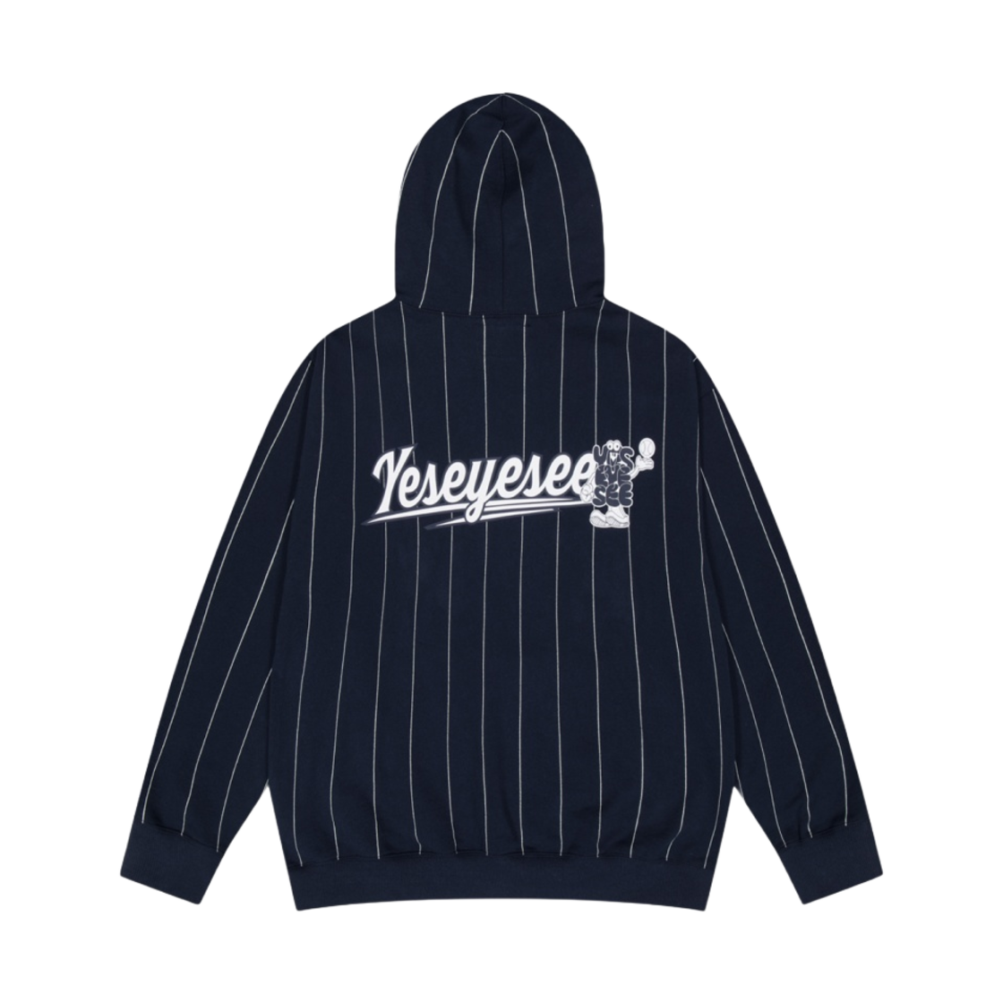 한화 이글스 x 예스아이씨 후드 네이비(Hanwha Eagles x Yeseyesee Hoodie Navy) - 2