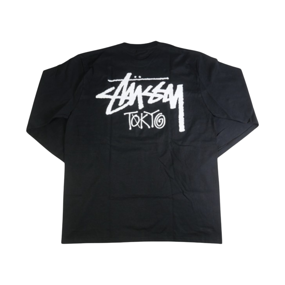 스투시 스탁 도쿄 롱슬리브 티셔츠 블랙(Stussy Stock Tokyo LS T-Shirt Black)