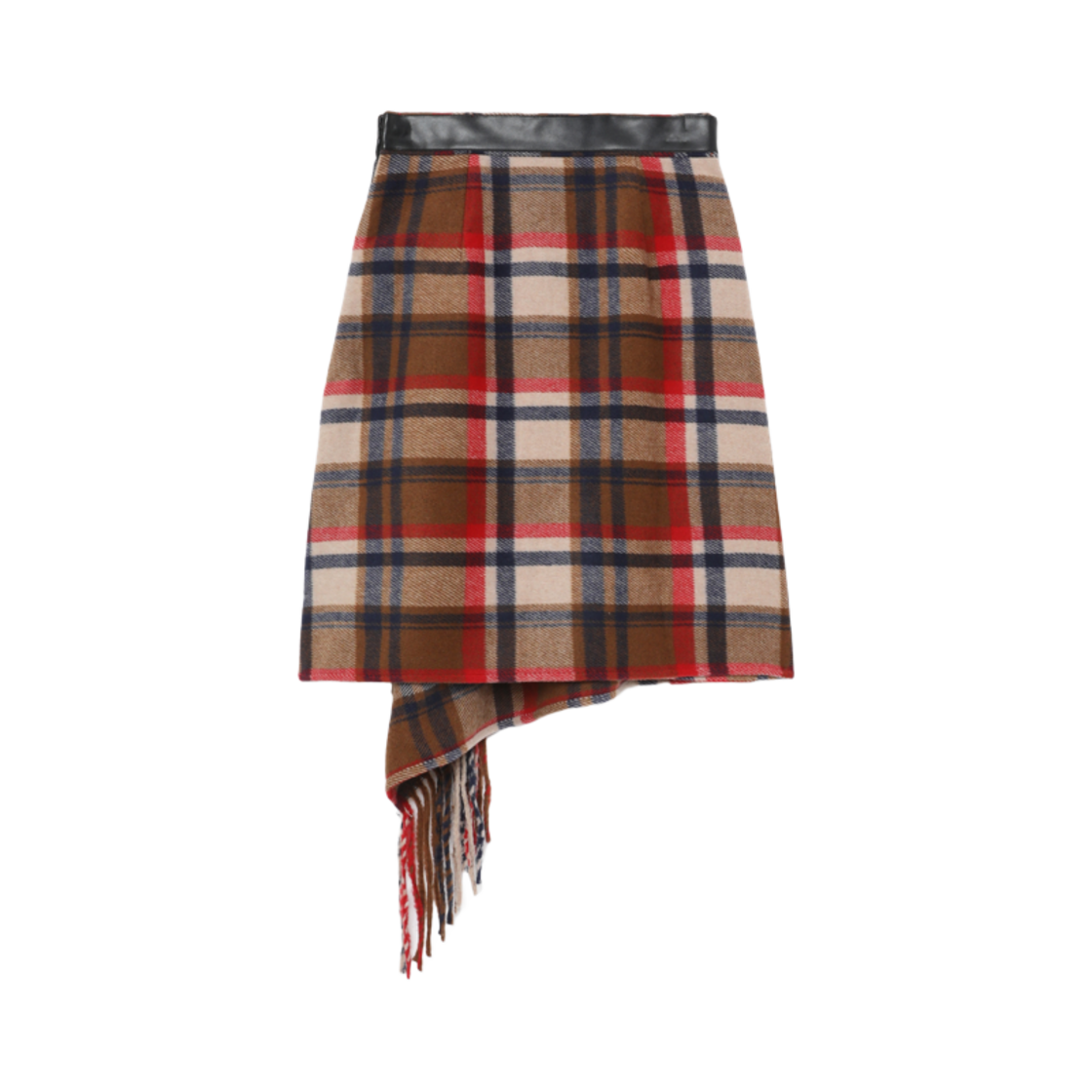 (W) 베이프 스카프 스커트 베이지((W) BAPE Scarf Skirt Beige) - 2
