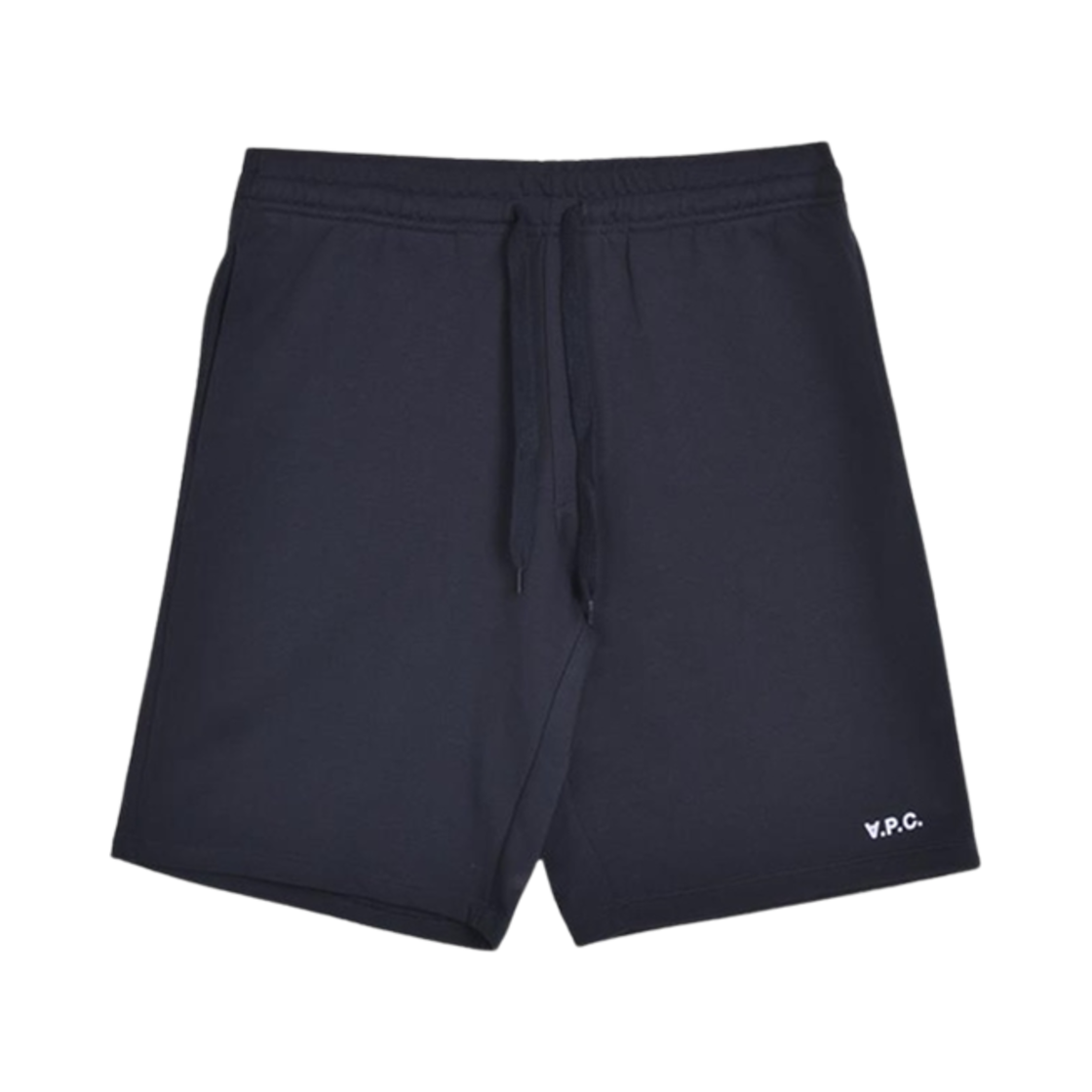 COFAX-H10159-IAK A.P.C. Logo Track Shorts Dark Navy
