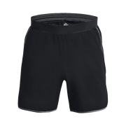 Under Armour HIIT Woven 6" Shorts Black Pitch Gray