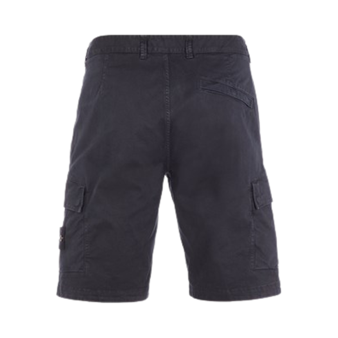 스톤 아일랜드 L1204 올드 트리트먼트 슬림 핏 카고 버뮤다 쇼츠 블루 - 24SS(Stone Island L1204 Old Treatment Slim Fit Cargo Bermuda Shorts Blue - 24SS) - 2