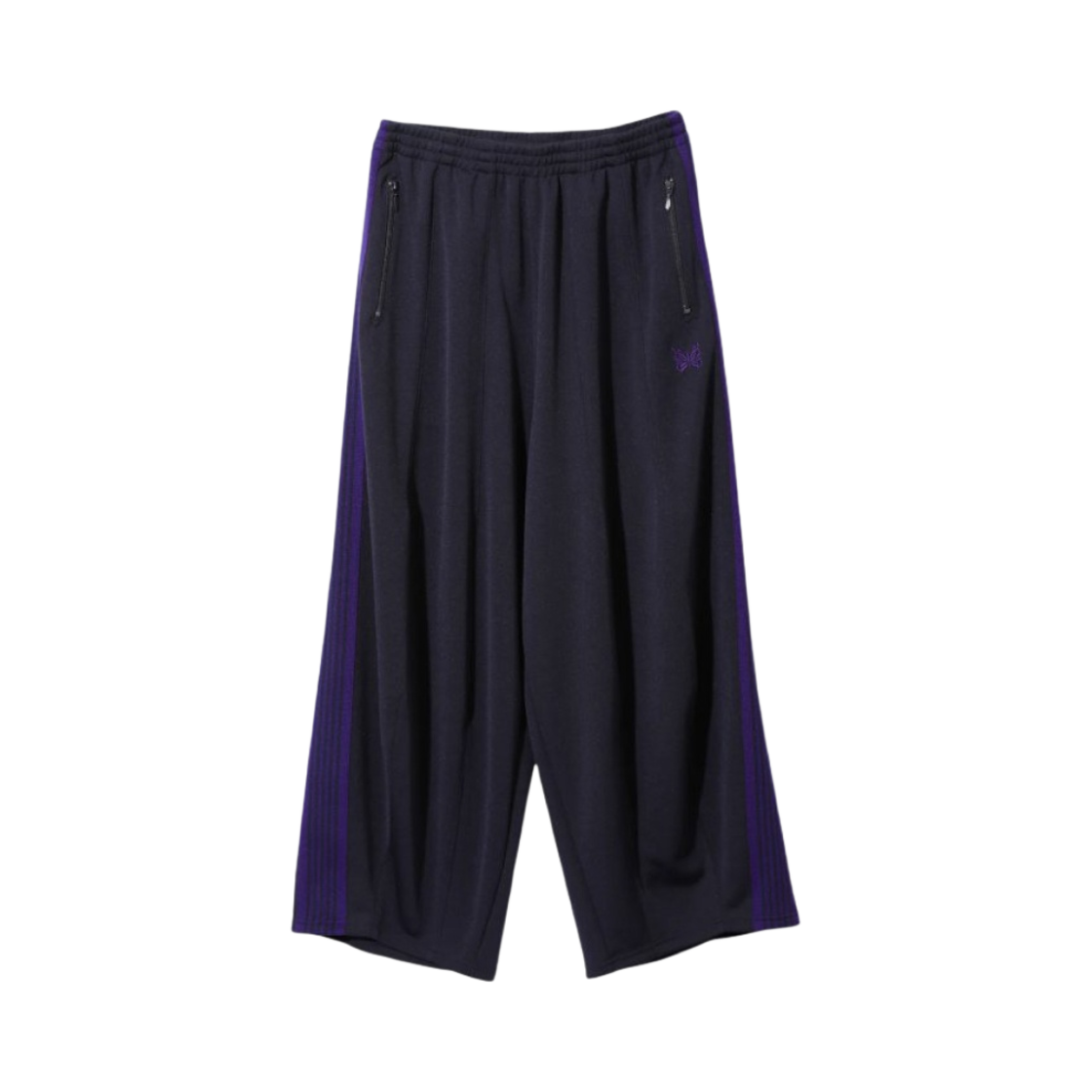 別注H.D.TrackPant PolySmooth(Black×Purple) Needles For FREAK'S STORE 別注H.D.Track Pant PolySmooth SIZE