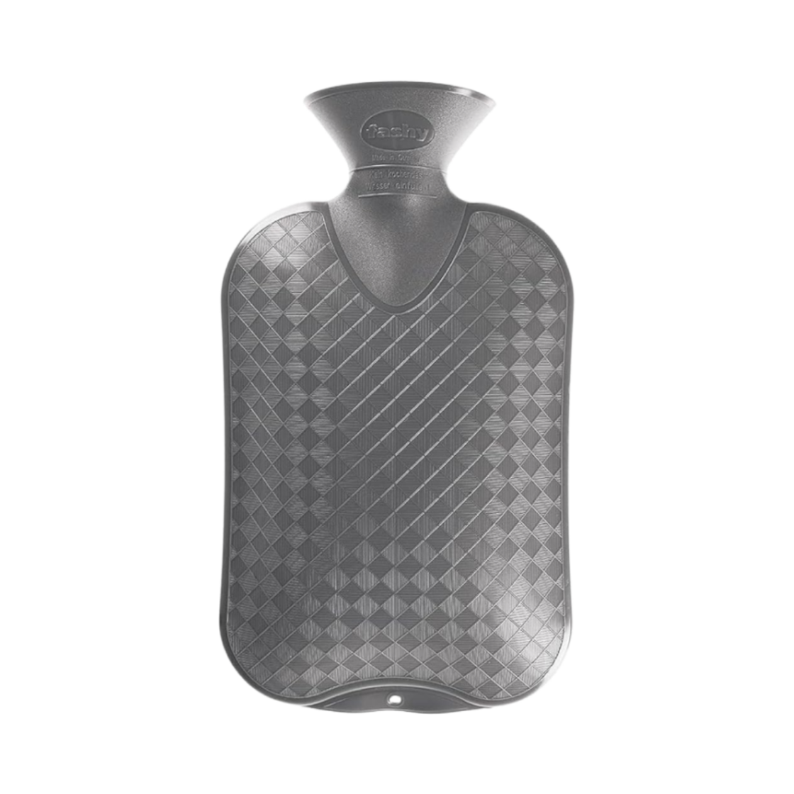 6420-21 Fashy Hot Water Bottle 2L Plain Anthracite