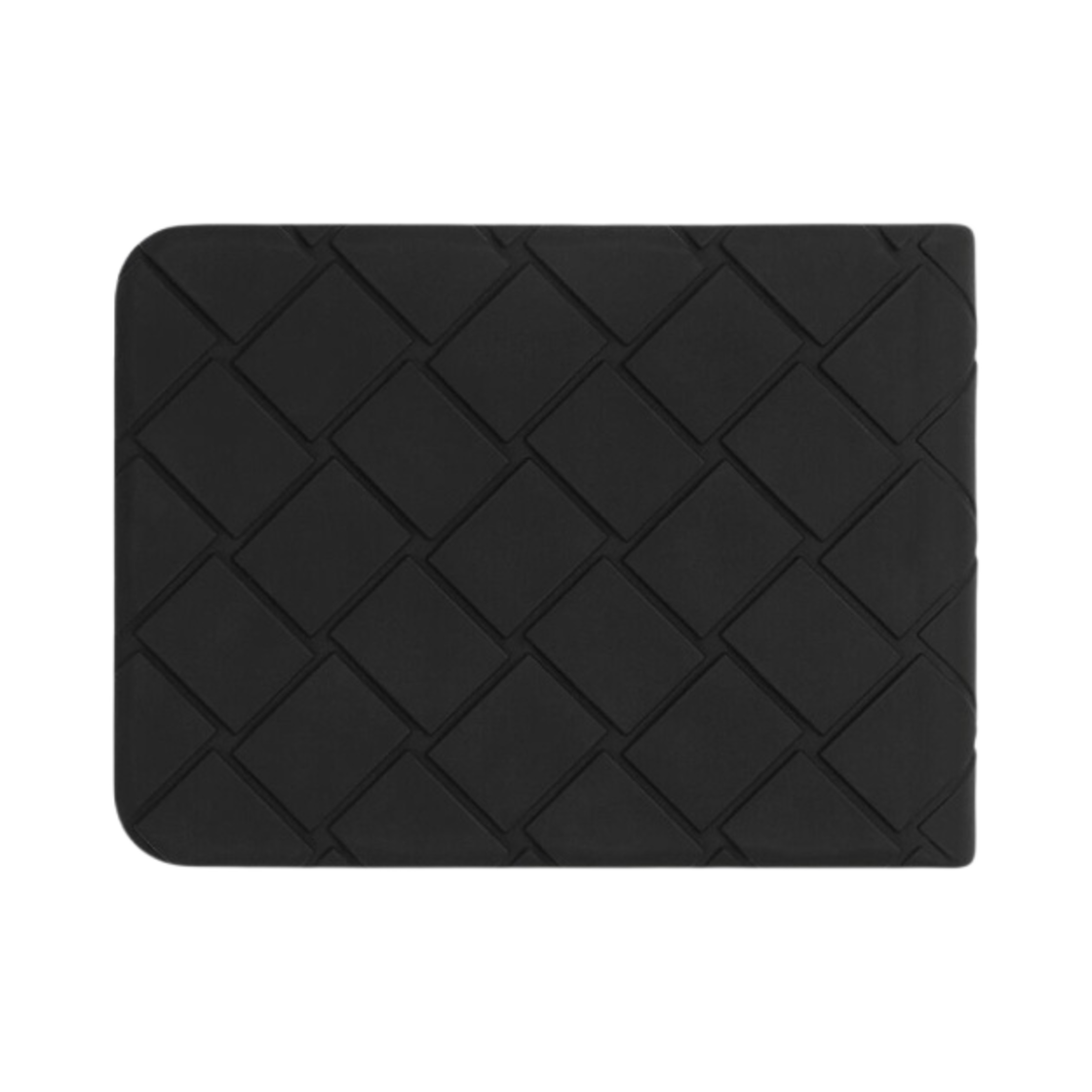 보테가 베네타 반지갑 블랙(Bottega Veneta Bi-Fold Wallet Black) - 3