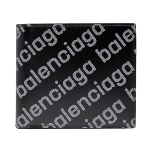 Balenciaga Cash Square Folded Wallet Black