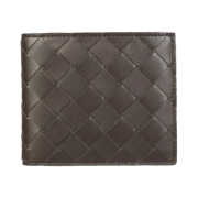 Bottega Veneta Bi-Fold Wallet Dark Brown