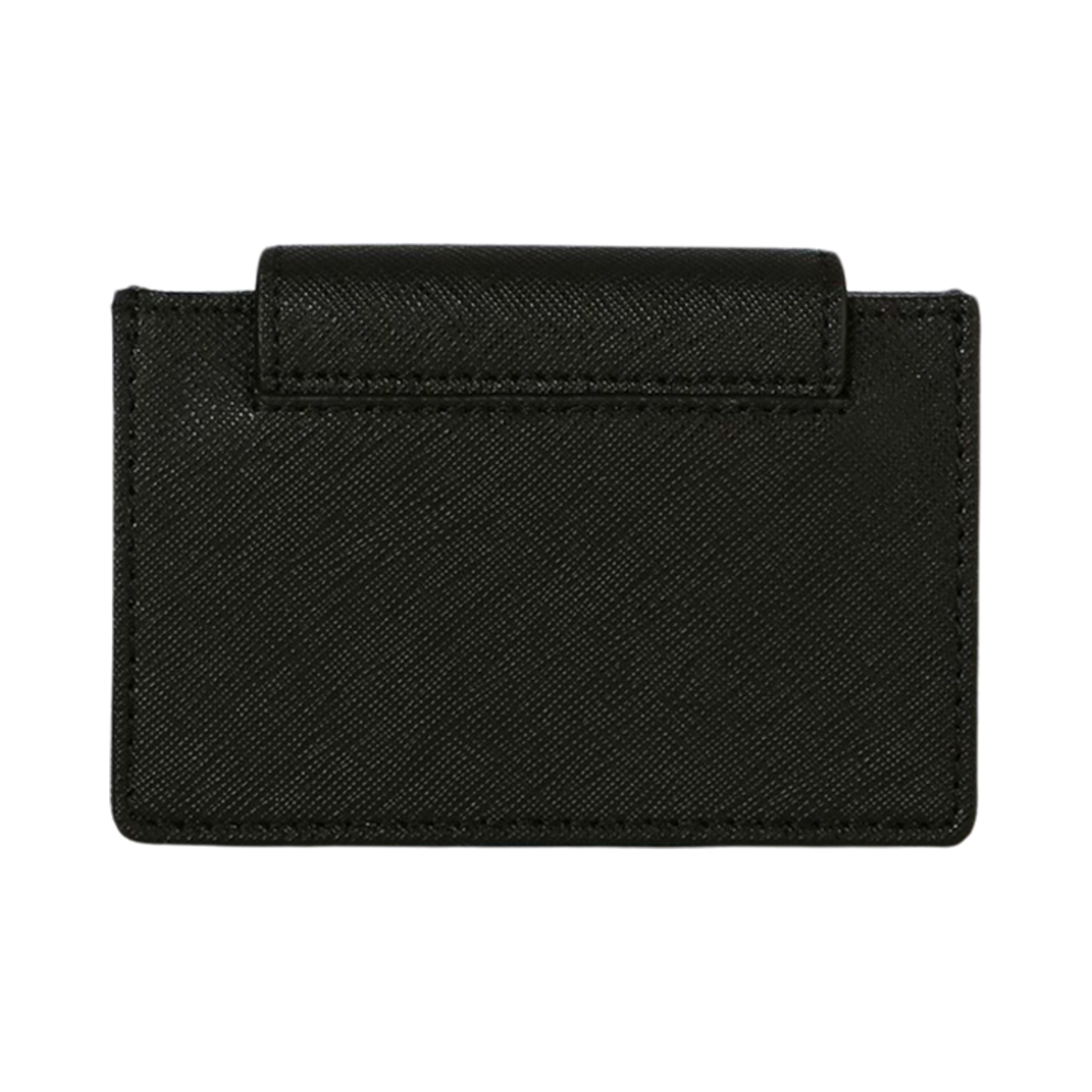 비비안 웨스트우드 사피아노 플랩 카드 홀더 블랙(Vivienne Westwood Saffiano Flap Card Holder Black) - 2