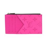Louis Vuitton Coin Card Holder Taigarama Fuchsia