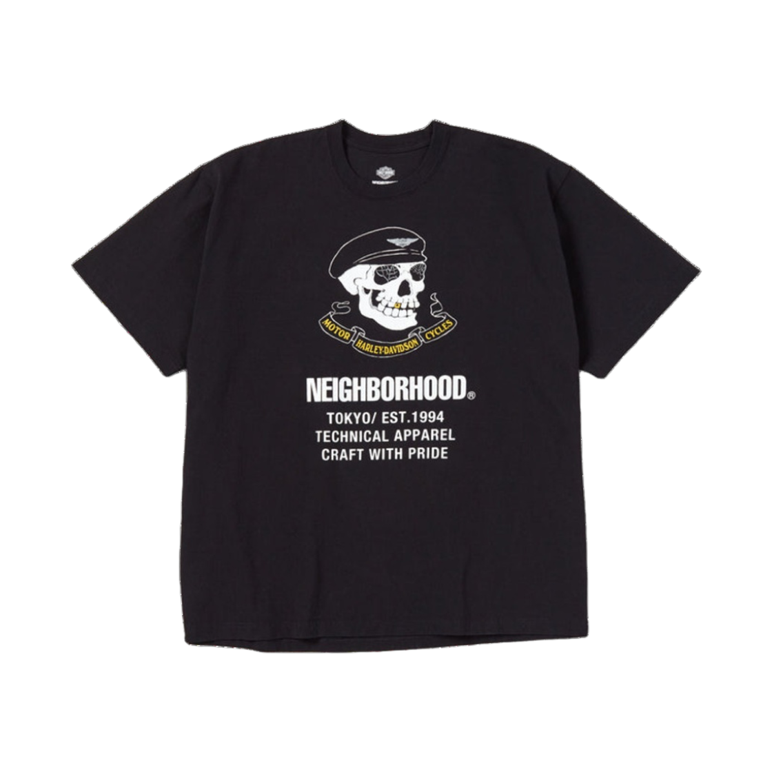 네이버후드 x 할리 데이비슨 숏슬리브 티셔츠 블랙(Neighborhood x Harley Davidson SS T-Shirt Black)