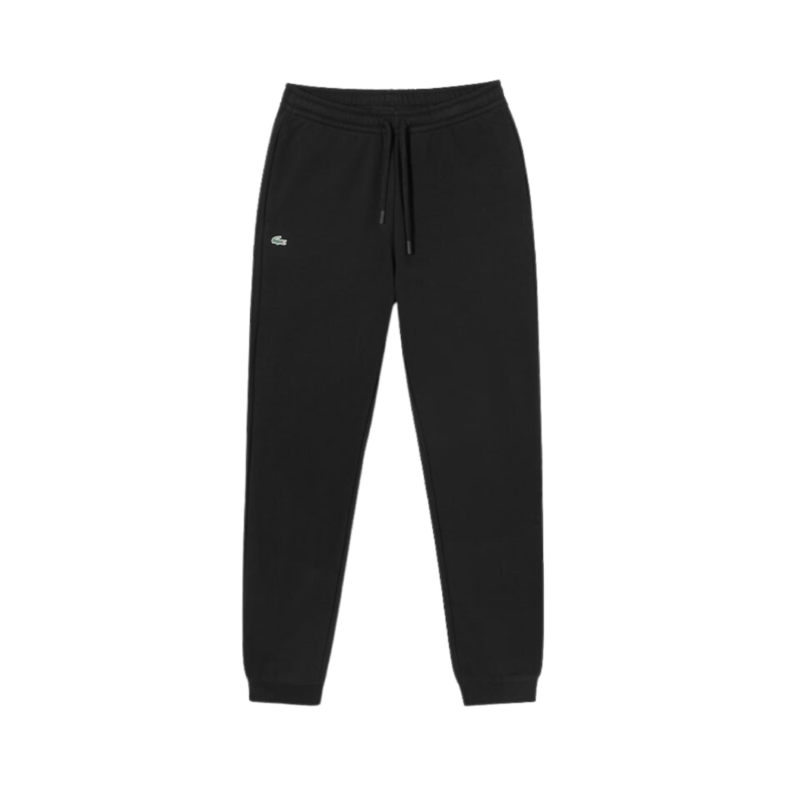 (W) 라코스테 베이직 스웨트팬츠 블랙((W) Lacoste Basic Sweatpants Black) - 1
