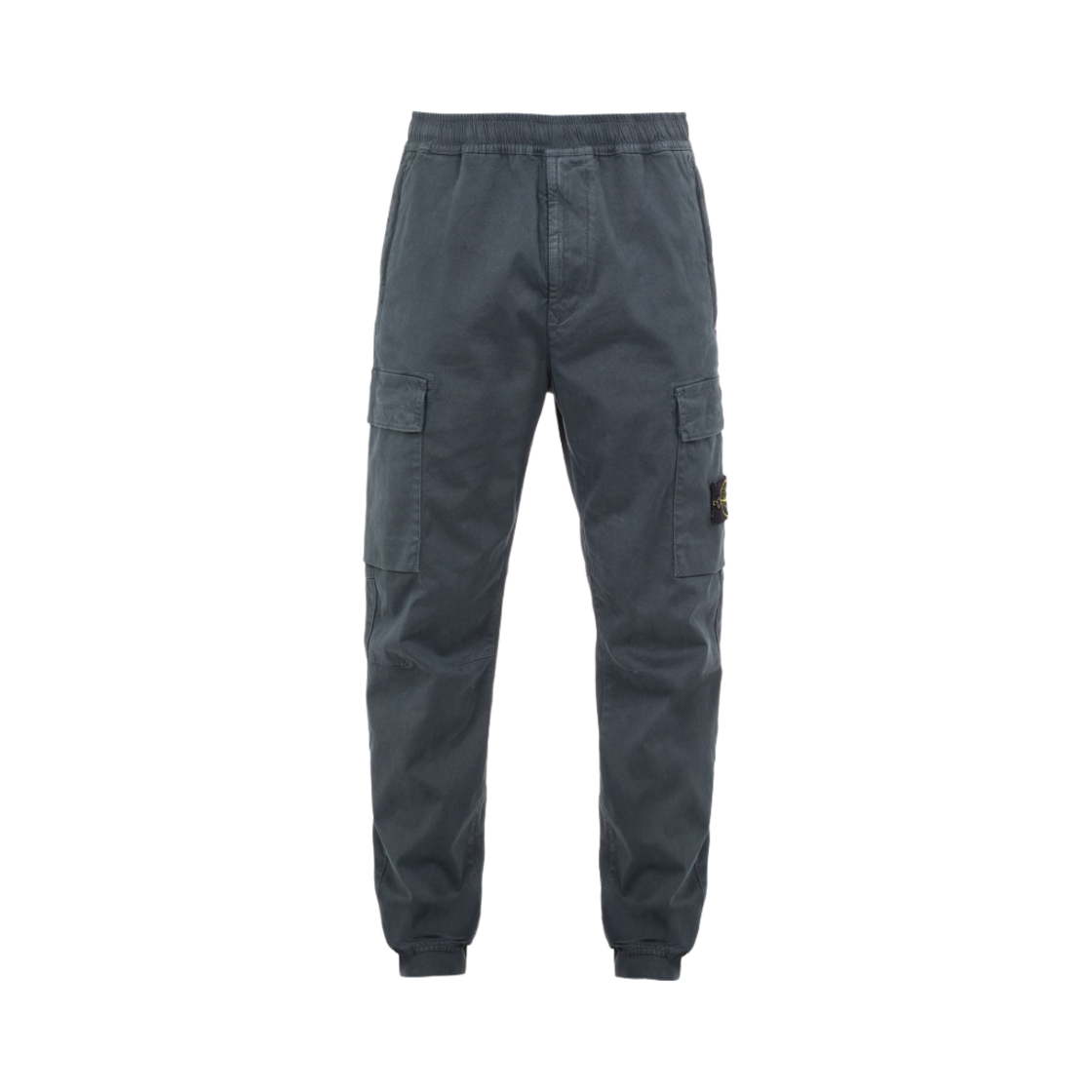 7915313L1-V0162 Stone Island 313L1 Stretch Broken Twill Cotton Garment Dyed Old Effect Cargo Pants Lead - 23FW
