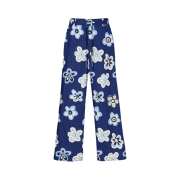 Uniqlo x Marni Relaxed Wide Fit Pants Flower Blue- KR