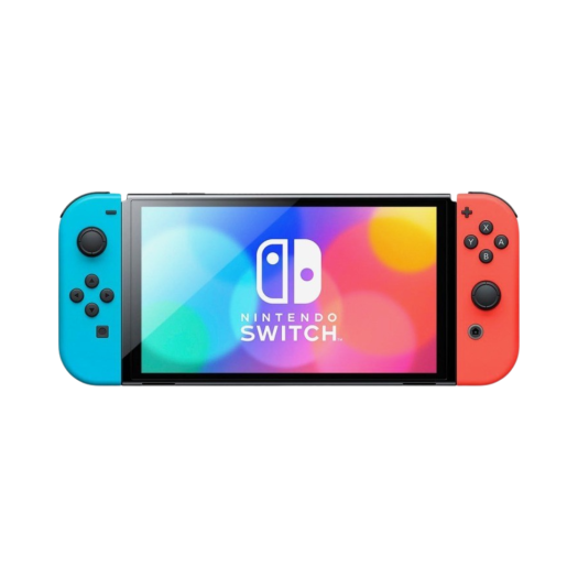 HEG-S-KABAA(KOR) Nintendo Switch OLED Neon Blue Neon Red (Korean Ver.)