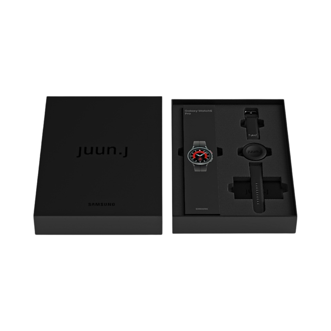 삼성 갤럭시 워치5 프로 준지 에디션 블랙 (국내 정식 발매 제품)(Samsung Galaxy Watch5 Pro Juun.J Edition Black (Korean Ver.)) - 2