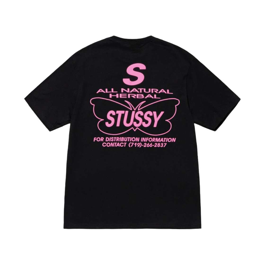 스투시 올 내츄럴 피그먼트 다이드 티셔츠 블랙(Stussy All Natural Pigment Dyed T-shirt Black) - 1
