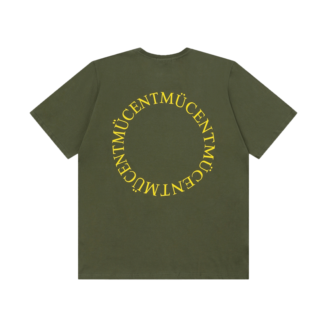 P00000HA_12 MUCENT Signature Back Logo T Khaki