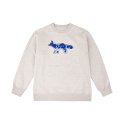 Maison Kitsune x Ader Error Fog Fox Sweatshirt Oatmeal