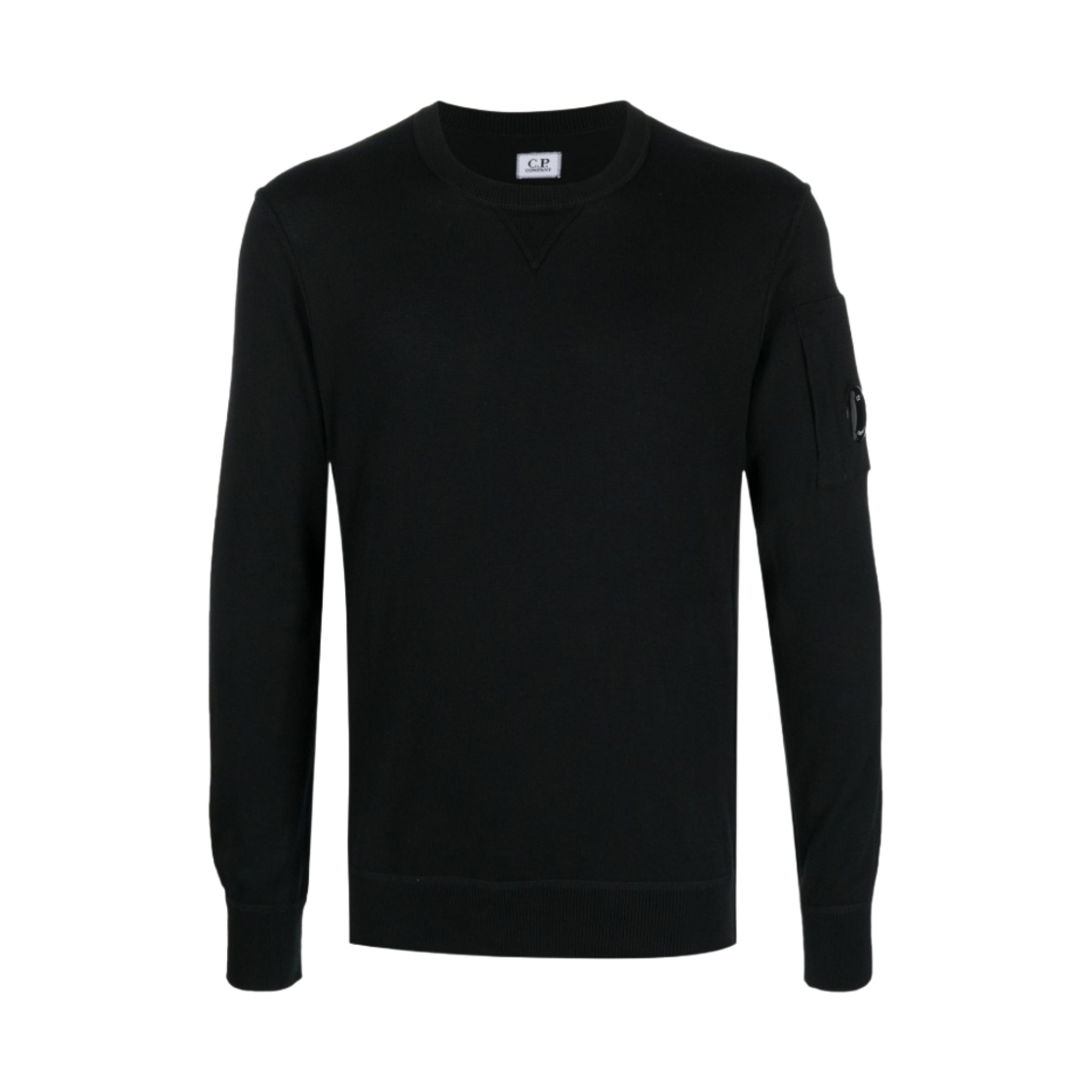 14CMKN127A004037A999 C.P. Company Sea Island Sweatshirt Black - 23SS