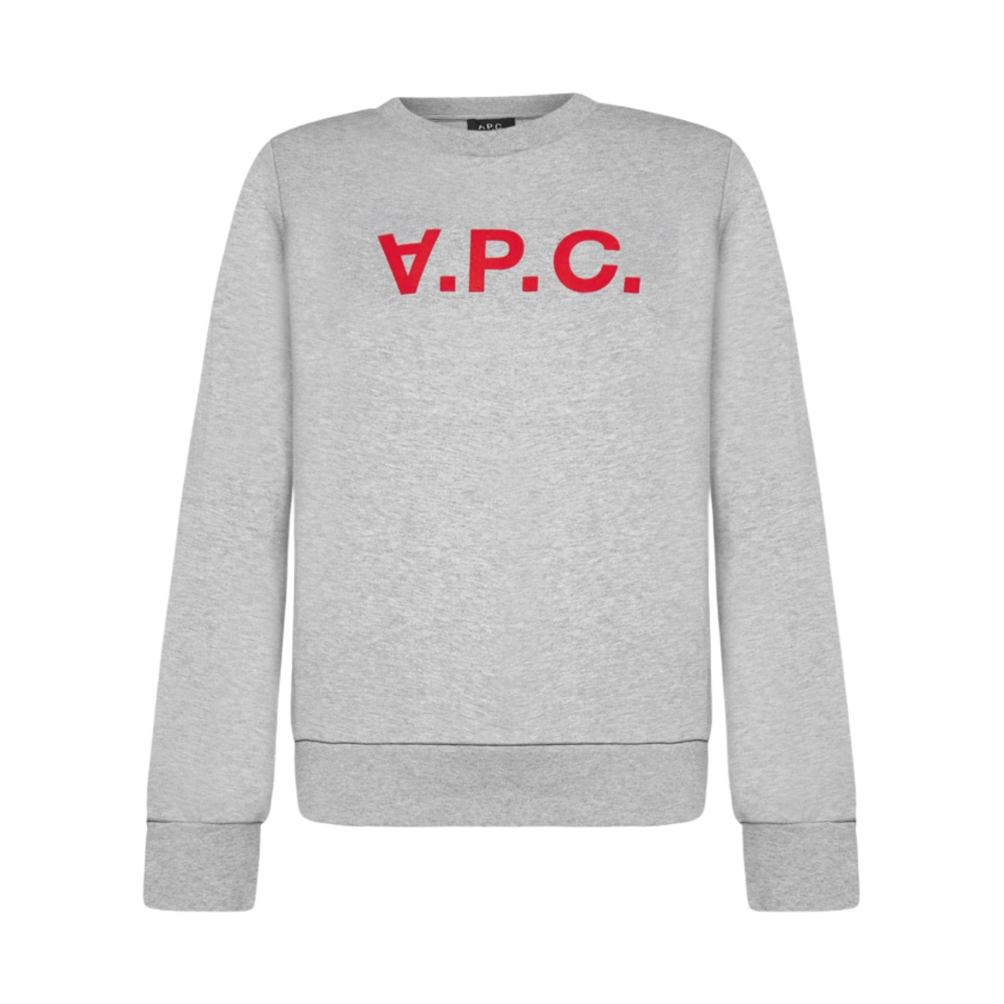 (W) 아페쎄 VPC 스웨트셔츠 헤더 그레이((W) A.P.C. VPC Sweatshirt Heather Grey) - 1
