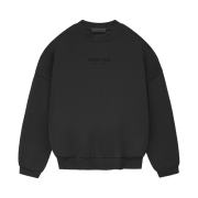 Essentials Crewneck Jet Black - 23FW