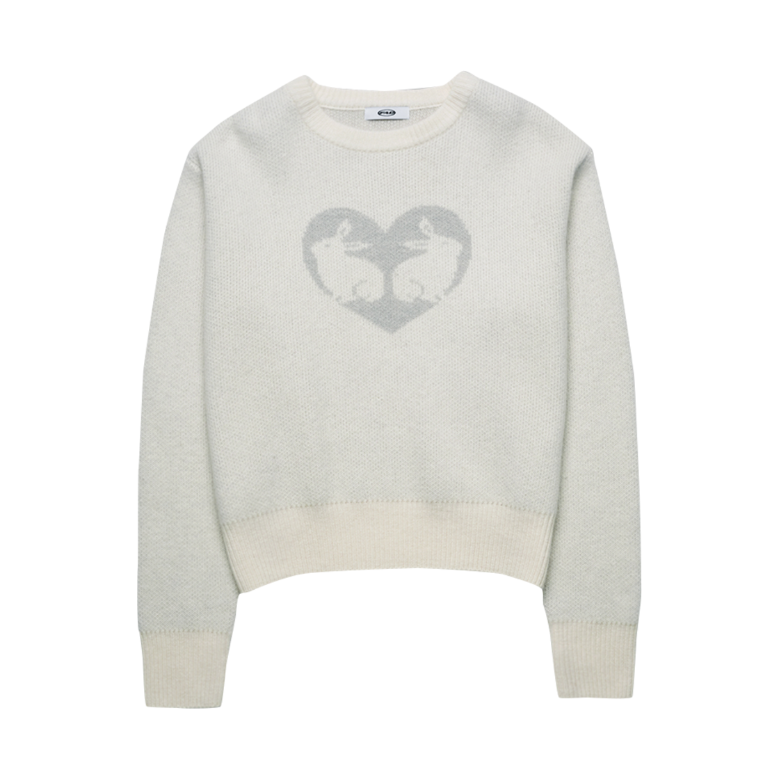 S36728 FAD Knit Sweater Ivory