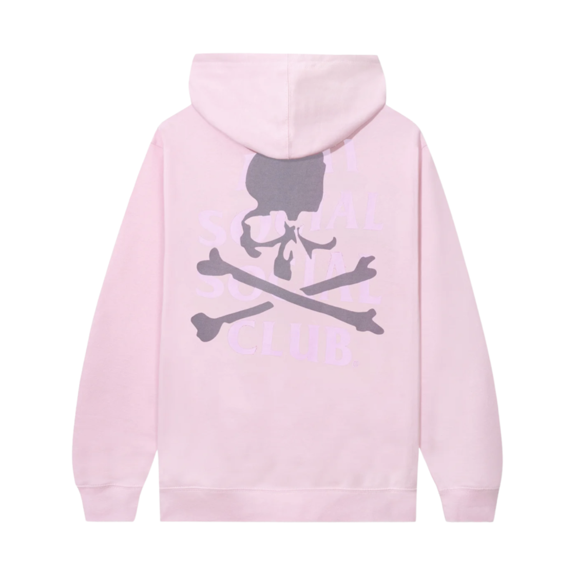 안티 소셜 소셜 클럽 x 마스터마인드 마인드 후드 라이트 핑크(Anti Social Social Club x Mastermind Mind Hoodie Light Pink) - 1