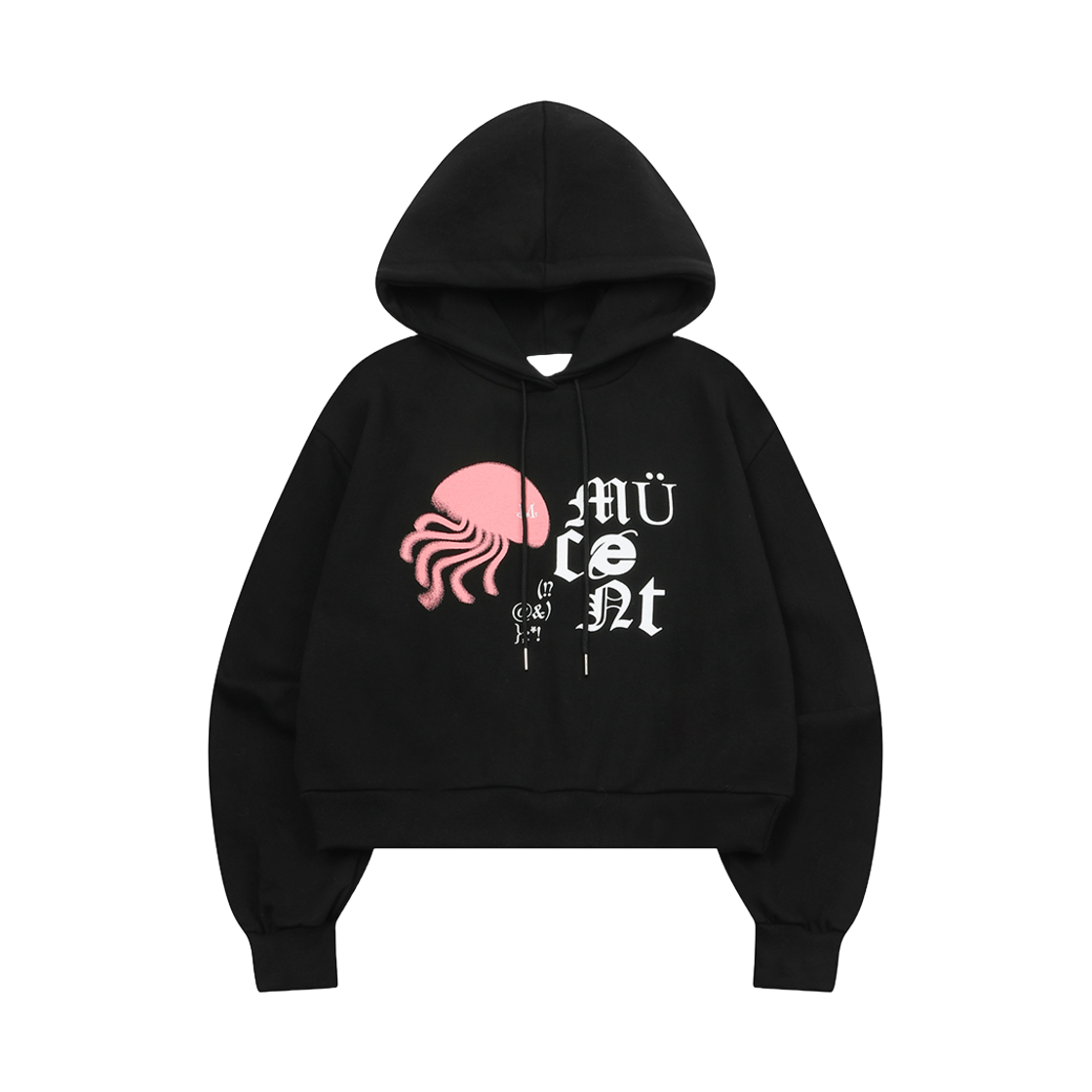 무센트 젤리피쉬 후드 티 블랙
