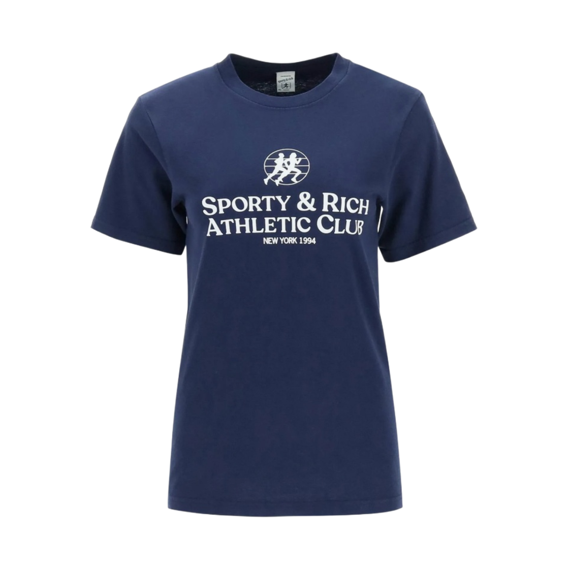 스포티 앤 리치 S&R 애슬레틱 클럽 티셔츠 네이비(Sporty & Rich S&R Athletic Club T-Shirt Navy) - 1