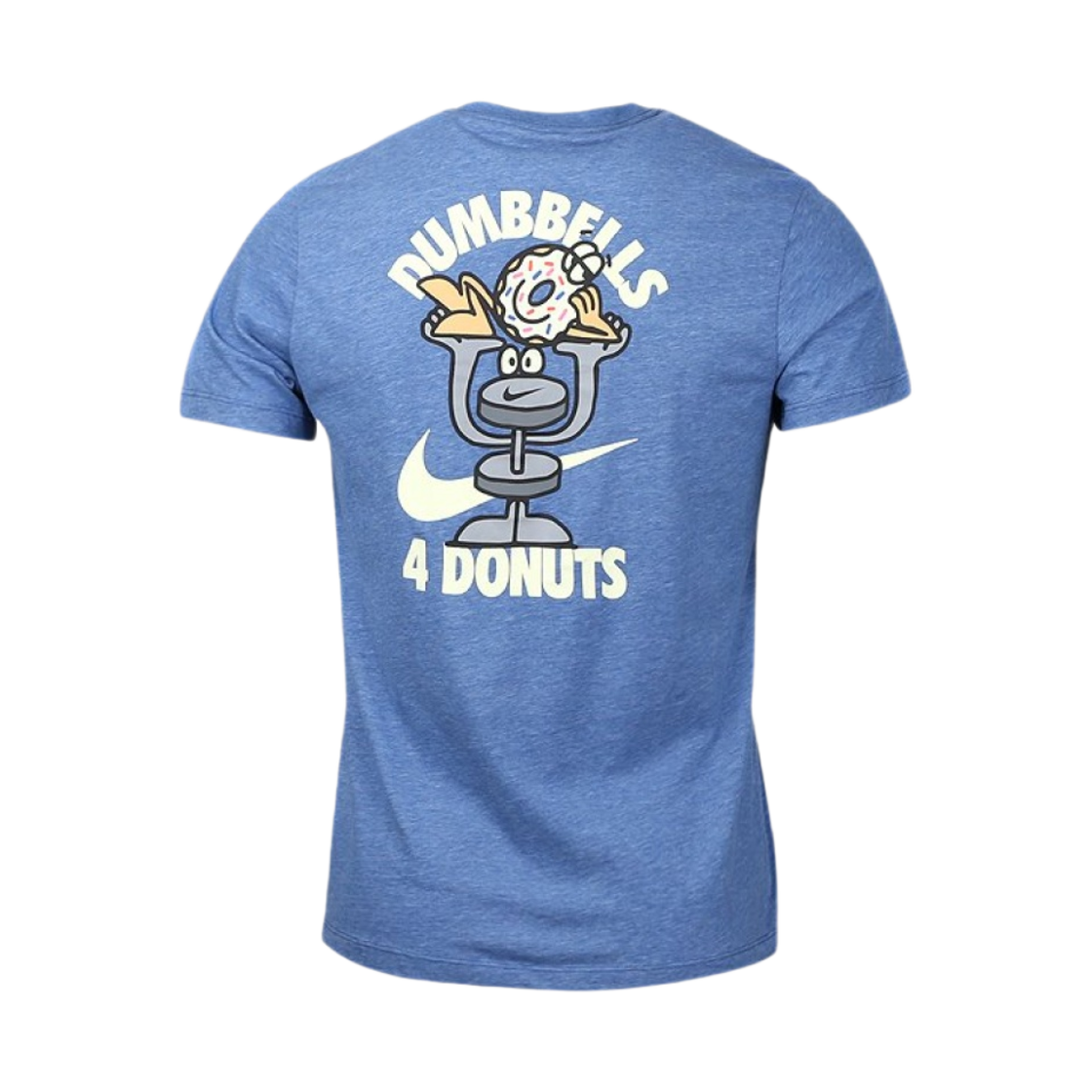 나이키 드라이핏 트레이닝 티셔츠 블루 - 아시아