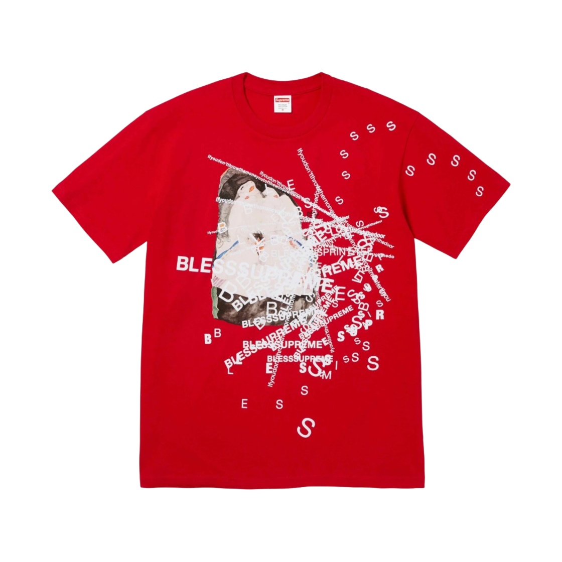슈프림 x 블레스 옵저브드 인 어 드림 티셔츠 레드 - 23FW(Supreme x Bless Observed in a Dream T-Shirt Red - 23FW) - 1