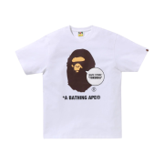 BAPE Store Fukuoka Ape Head T-Shirt White