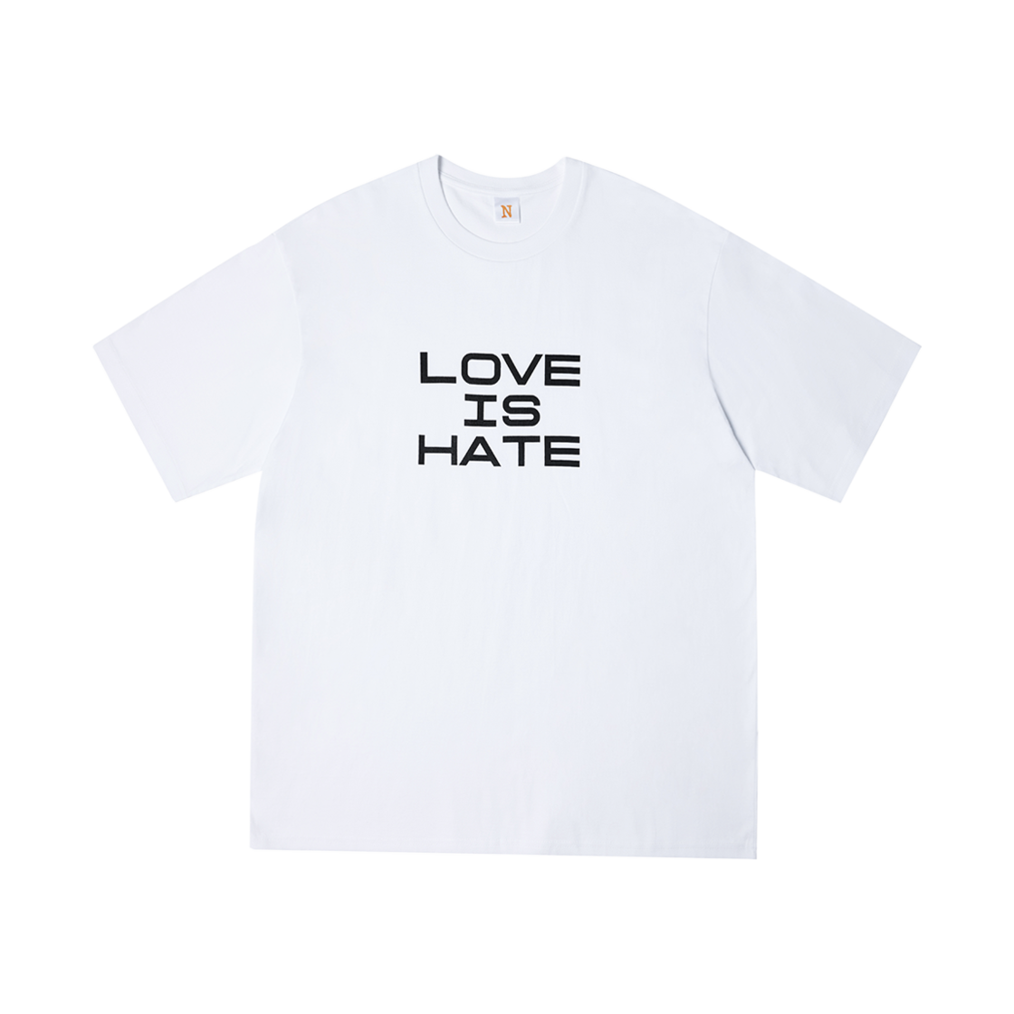 네더월드 러브 이즈 헤이트 티 화이트(Netherworld Love Is Hate Tee White)