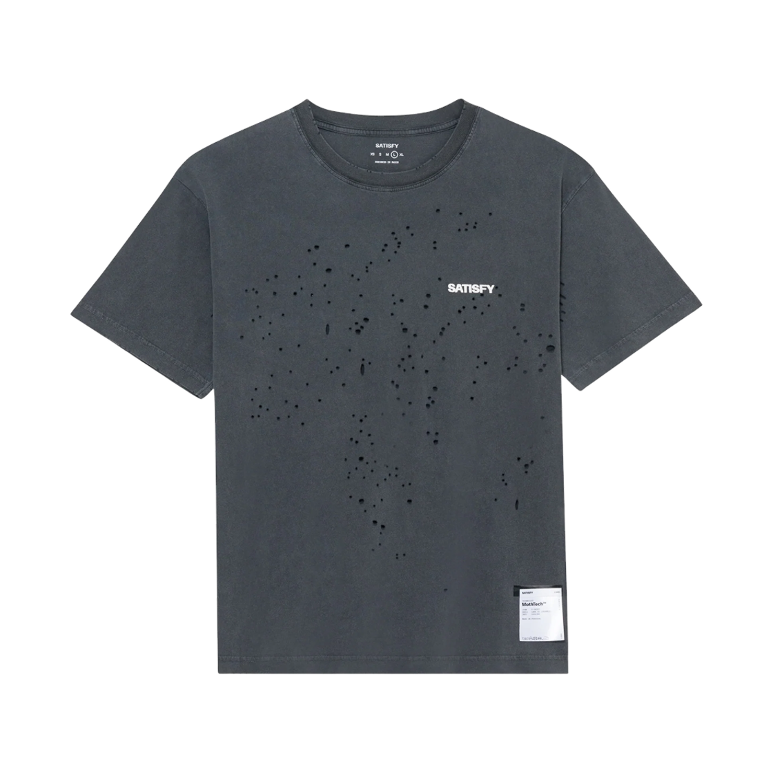 11006-AB-SAB Satisfy Mothtech T-Shirt Aged Black