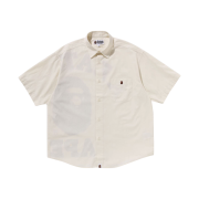 BAPE Big College Shirt White